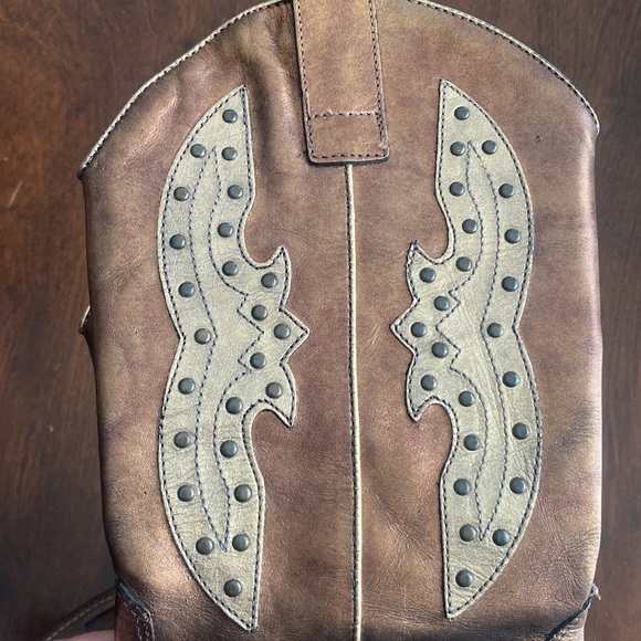 Bronze Gold Cowboy Cowgirl Boots BCBGIRLS Metallic - Picture 4 of 5